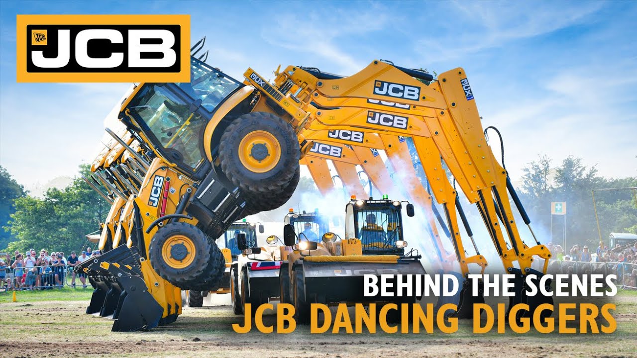 Behind the Scenes: JCB Dancing Diggers