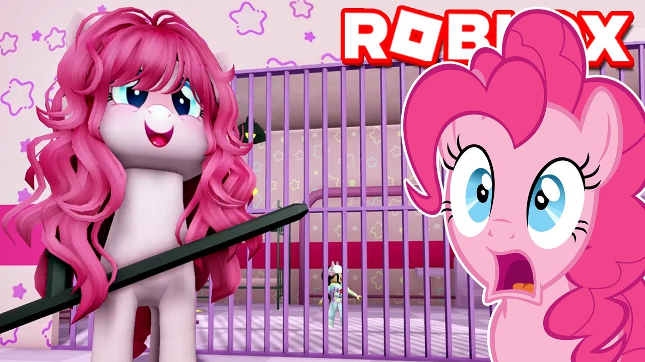 ESCAPANDO DA PRIS&Atilde;O da PINKIE PIE (Roblox) #LuliRarity