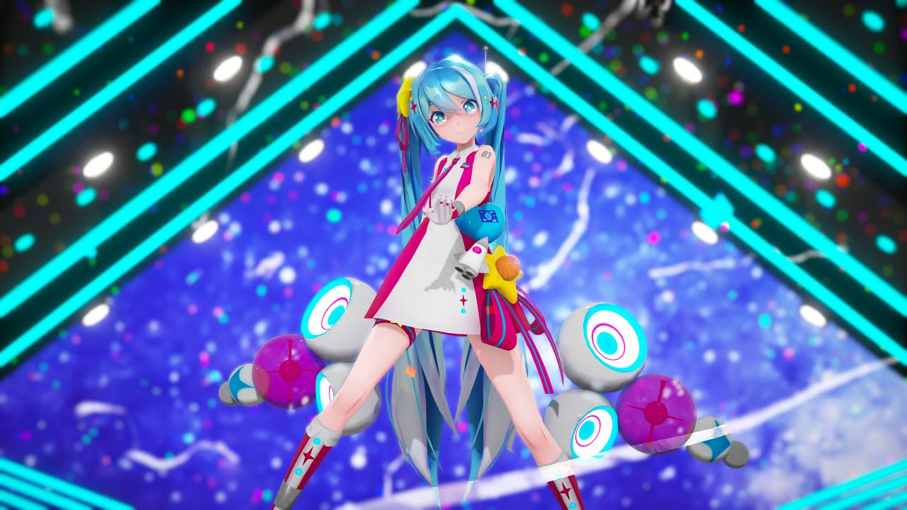 【MMD】Primary Star - Sour Hatsune Miku magical mirai 10th【4K】