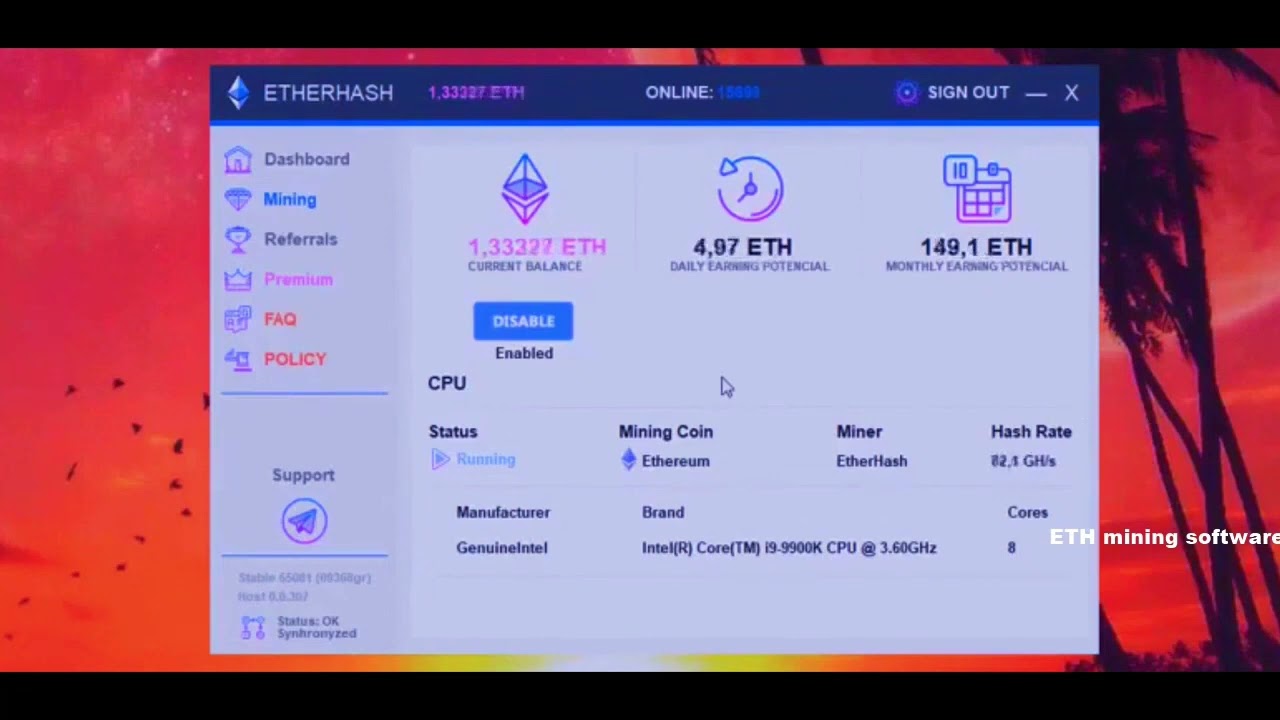 UNDETECTED Ethereum Mining Bot Soft | free download | 2022