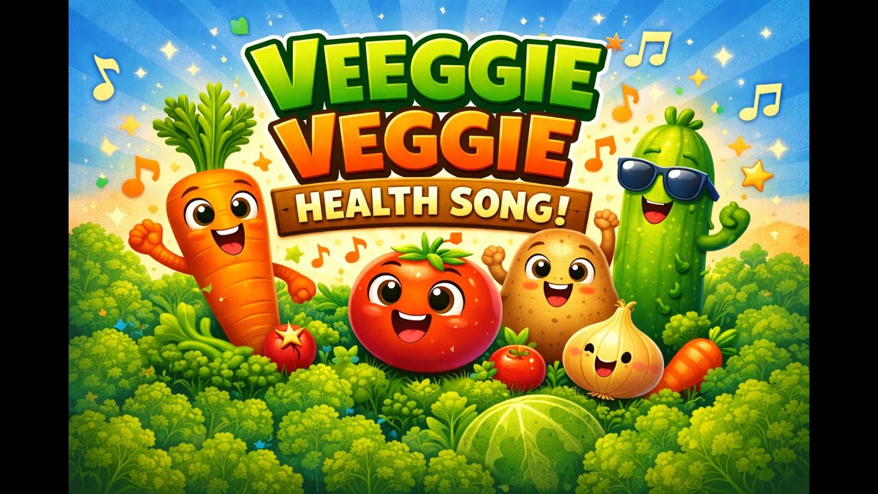 🎵 Veggie Veggie Yum Yum! 🥕🥦🍅