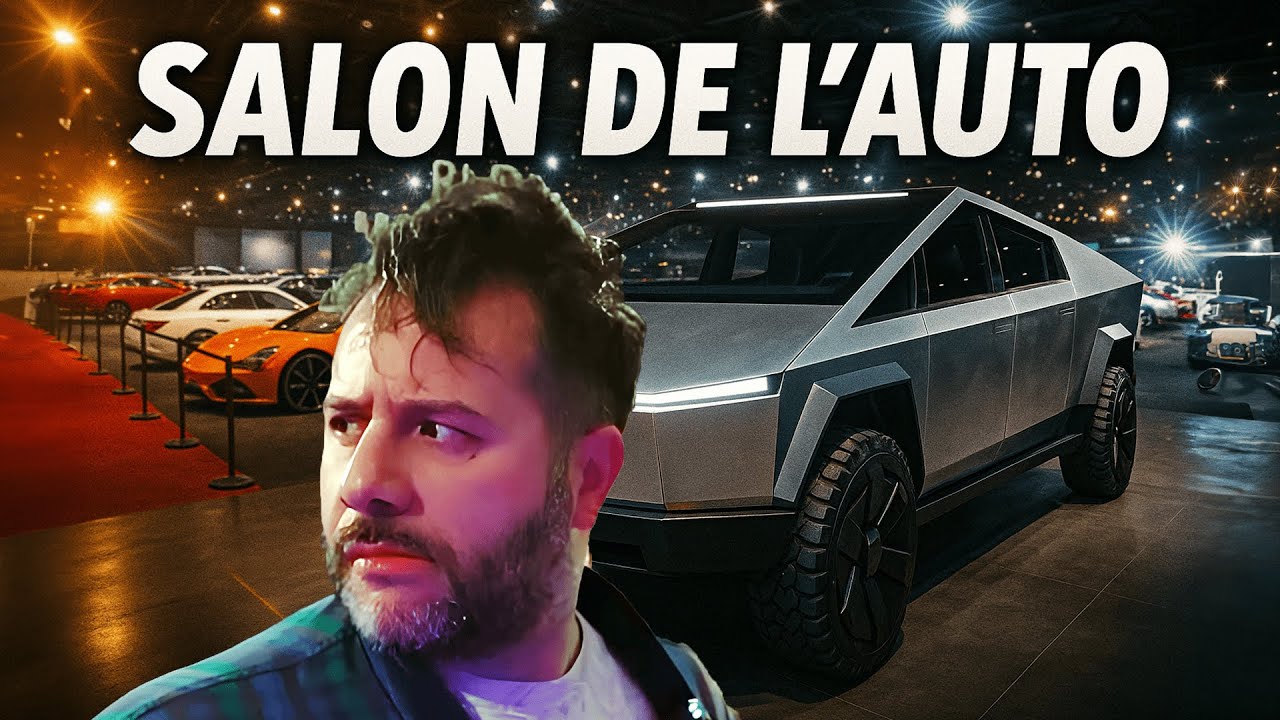 Ma première fois au salon de l'auto !