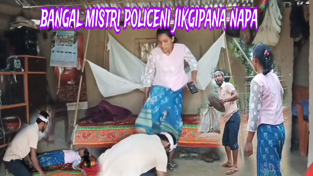 bangal mistri policeni jikgipana napa//new garo comedy film//JaiyounaTV