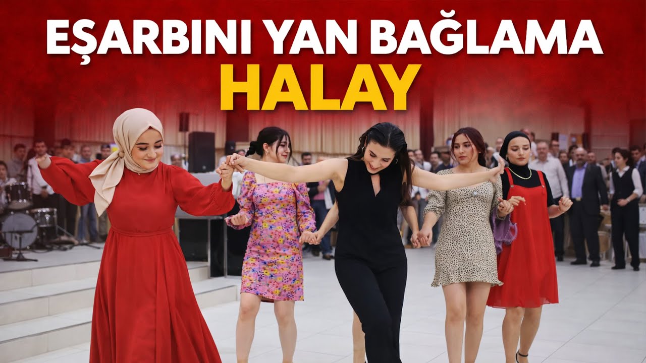 BÖYLE HALAY BAŞI GÖRÜLMEDİ -EŞARBINI YAN BAĞLAMA - OSMANİYE DÜĞÜNLERİ #yanbağlama #trendvideo