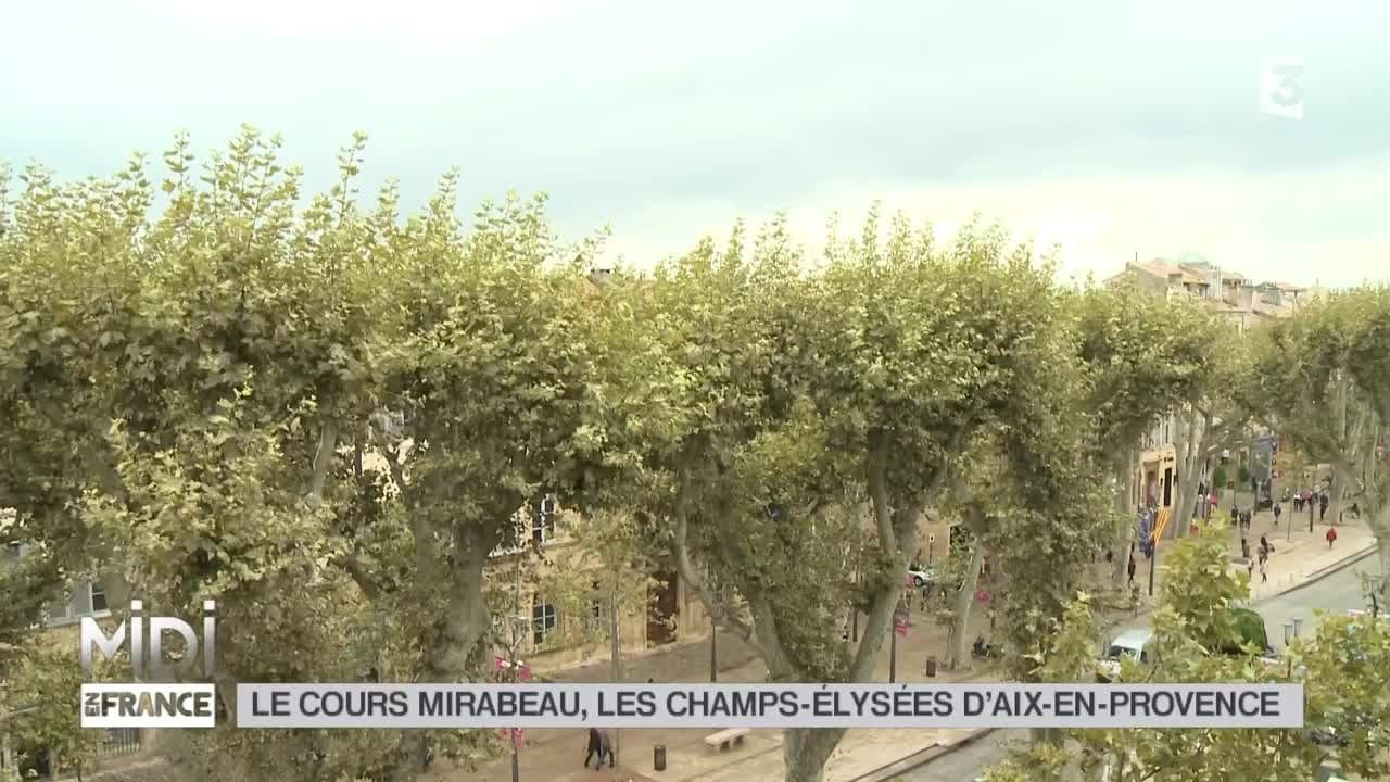 SUIVEZ LE GUIDE: Le Cours Mirabeau, les Champs Elysées d'Aix en Provence