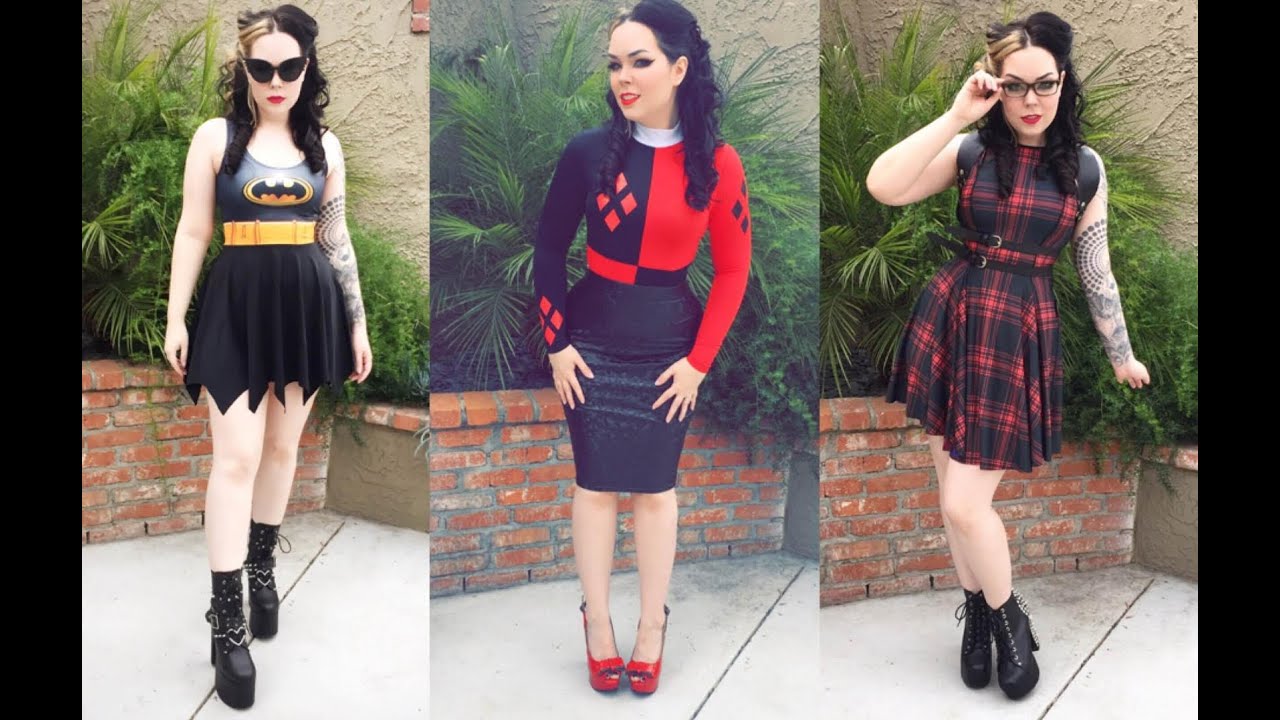 ►Summer in Gotham!! 3 Outfits 1 Video! Featuring Black Milk Clothing!!