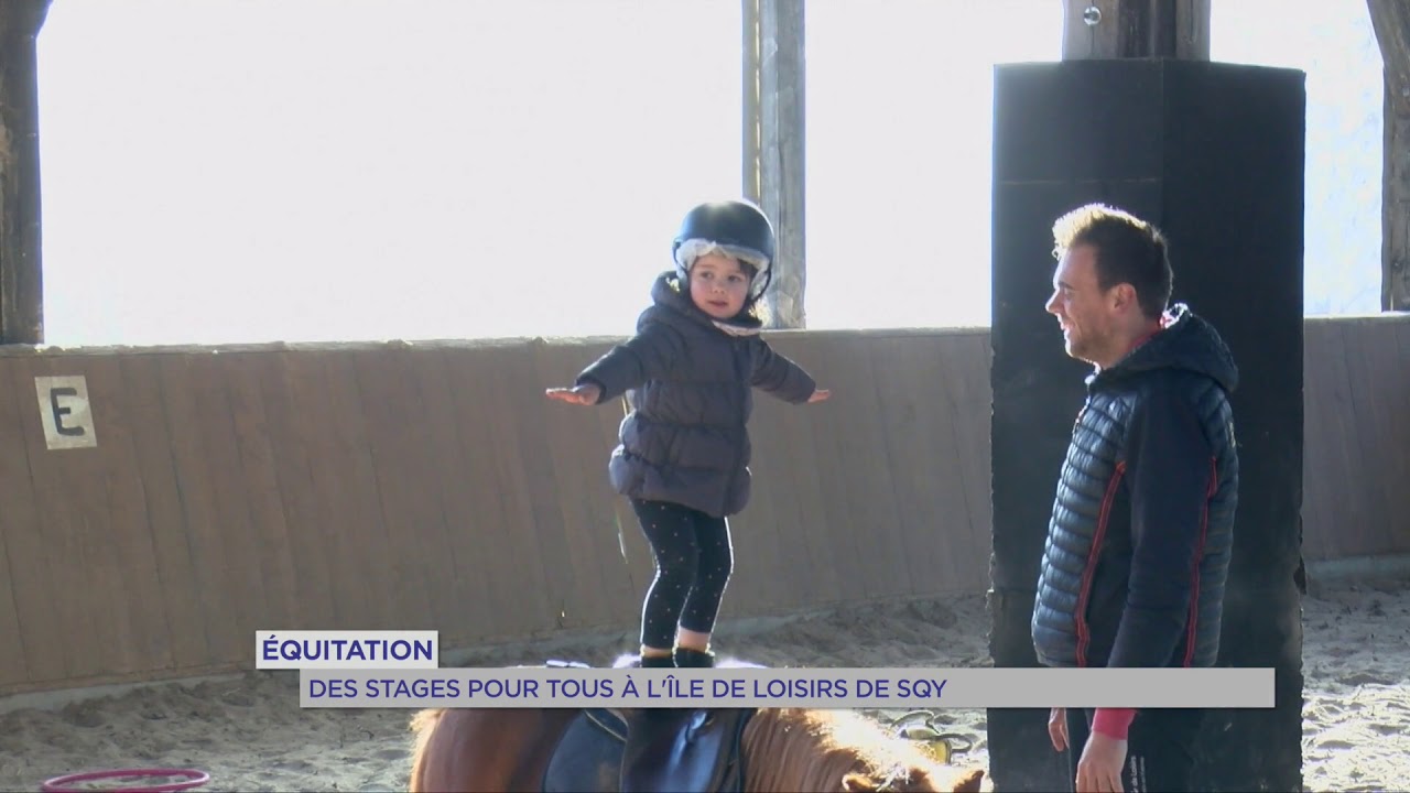 Équitation : des stages pour tous à l'île de loisirs de SQY