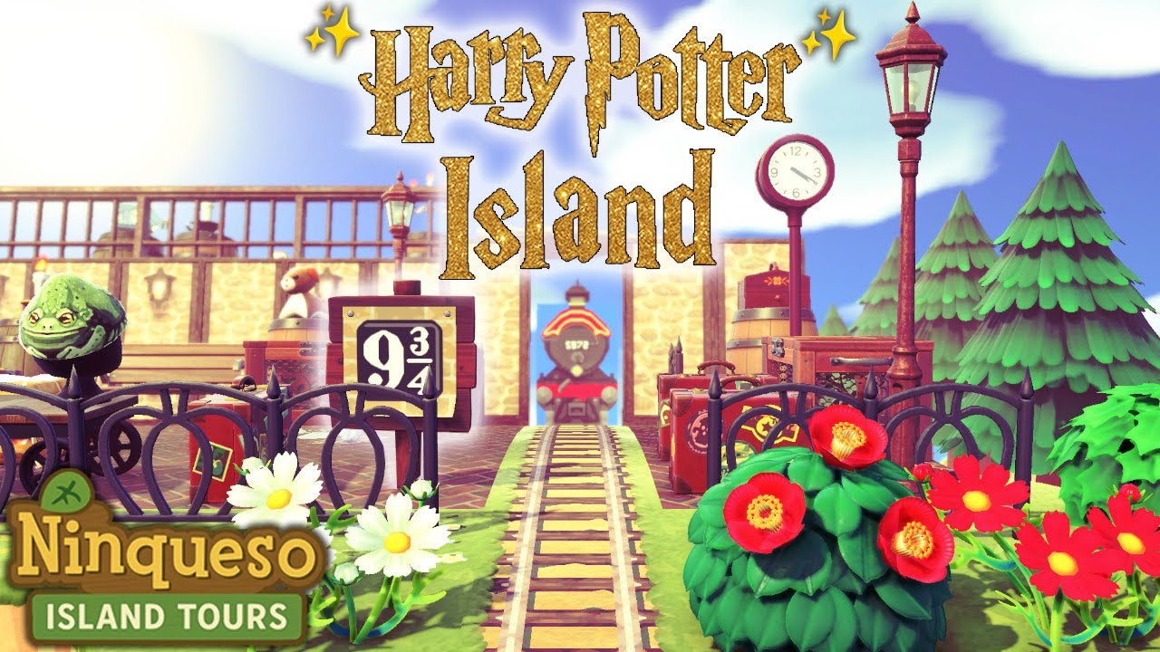 Harry Potter Island Tour – Back to Hogwarts in Animal Crossing!