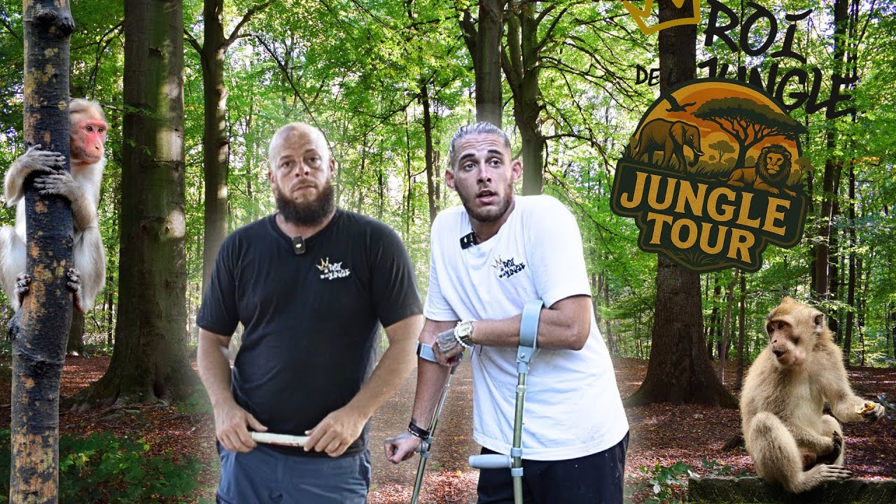 Jungle Tour - épisode 3: il ne doit pas se faire voler de fruit par les singes 🐒