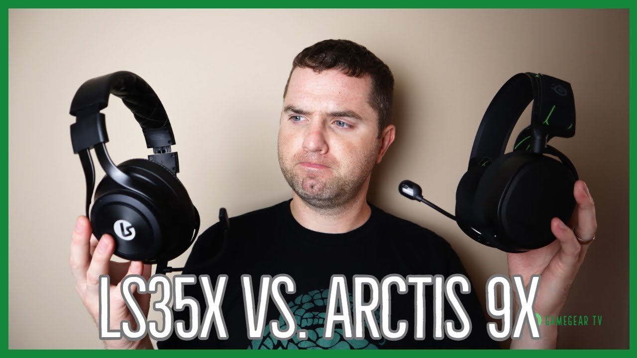 SteelSeries Arctis 9x vs LucidSound LS35x Xbox One Direct Connect Wireless headset showdown