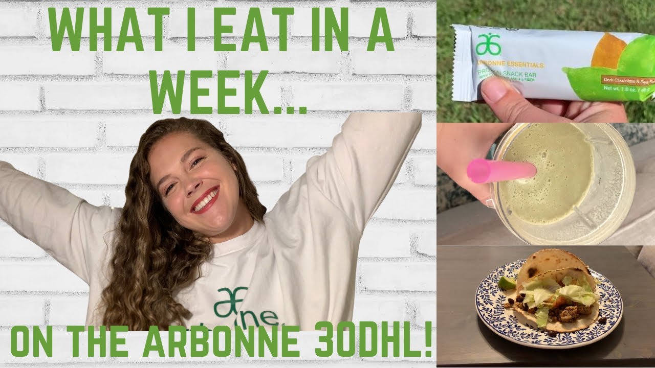 WHAT I EAT IN A WEEK ON THE ARBONNE 30 DAYS TO HEALTHY LIVING! smoothies, healthy lunch & dinners!