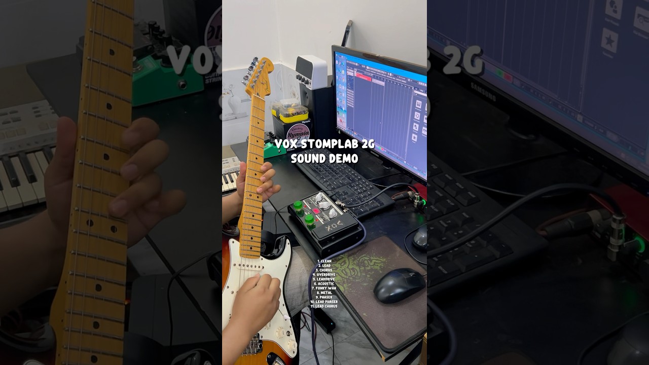Vox StompLab 2g - Sound Demo