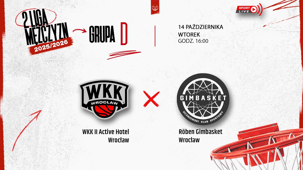 WKK II Active Hotel Wrocław - Röben Gimbasket Wrocław (2 LM)