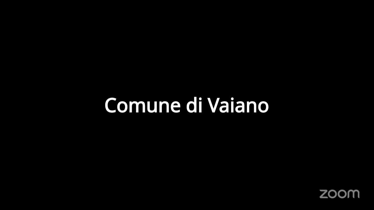 Consiglio Comunale di Vaiano 12 Febbraio