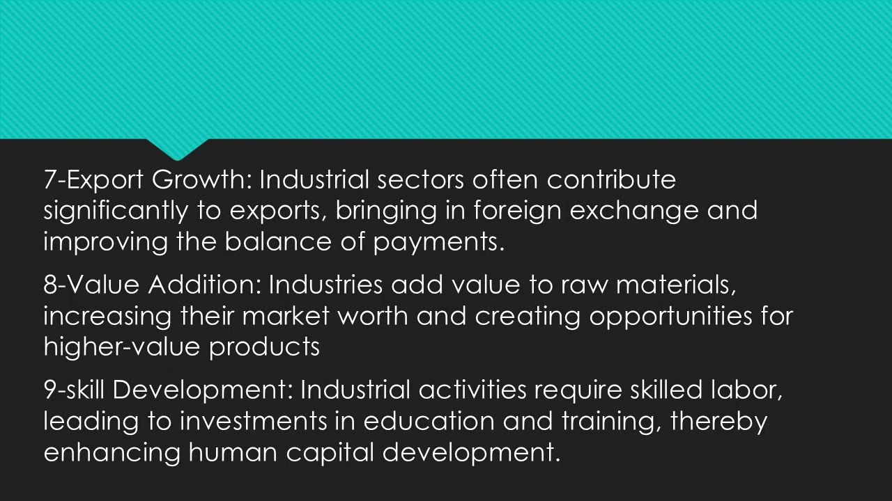 Role of industry in economic development||Role of Industrial Development in Economic Growth||#53
