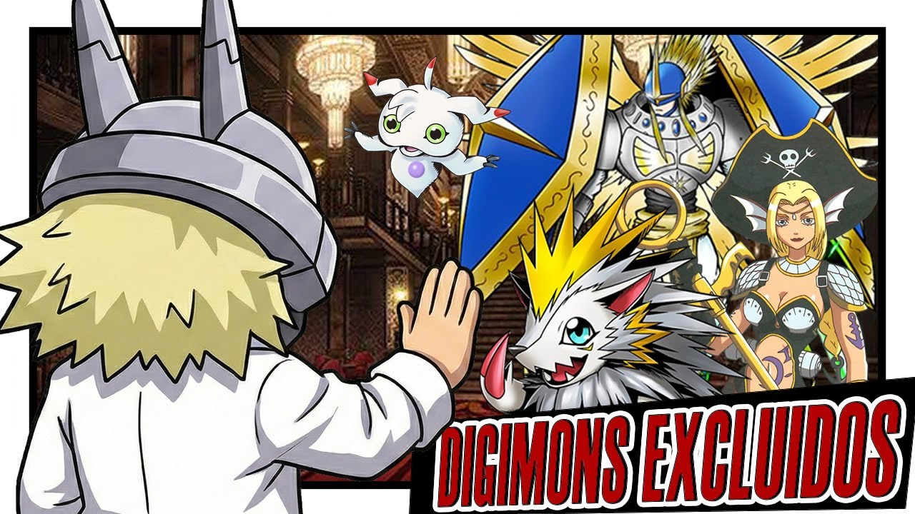 Digimon excluídos de Time Stranger