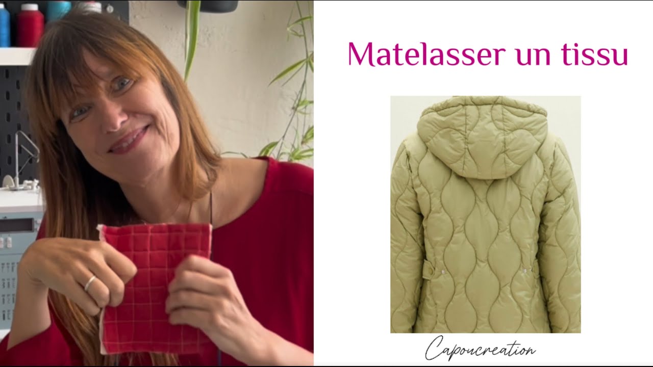 Matelassage à la machine à coudre : la technique pas à pas - tuto couture