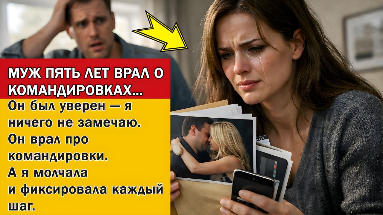 Муж ПЯТЬ ЛЕТ врал о командировках… Жена МОЛЧАЛА и собирала ДОКАЗАТЕЛЬСТВА