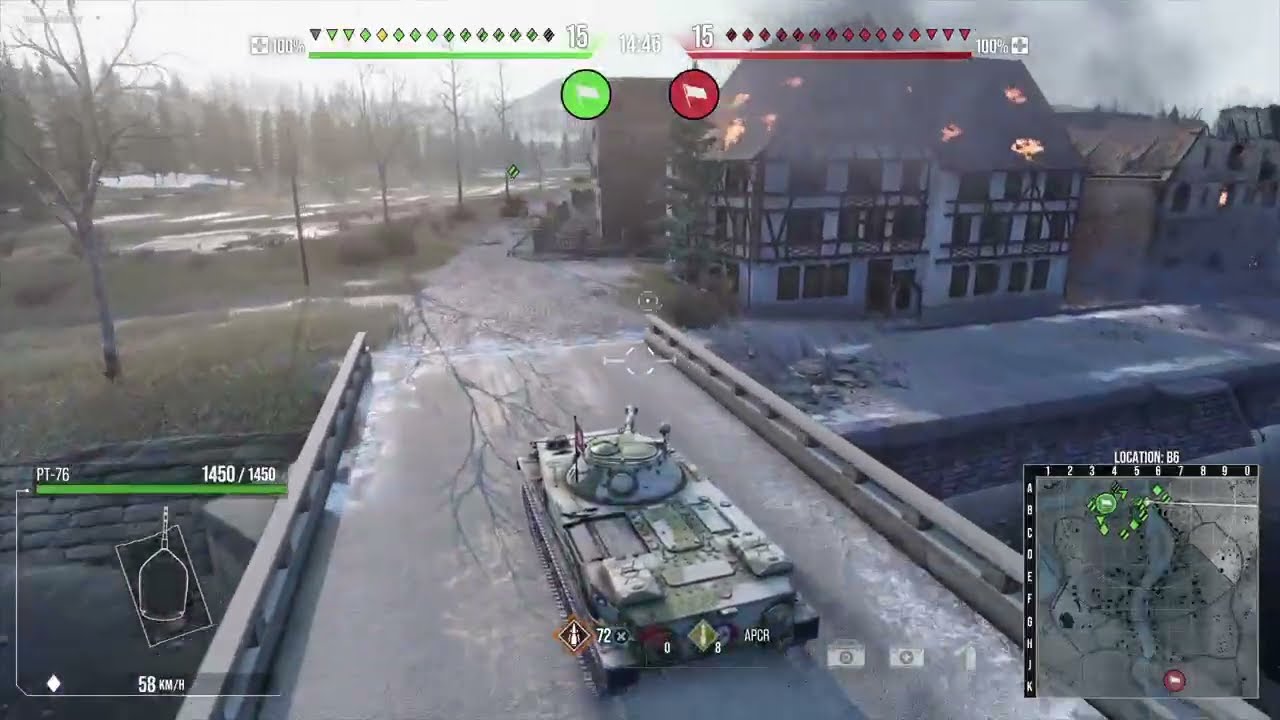 World Of Tanks Cold War My PT-76 Tank Battle At Erlenberg