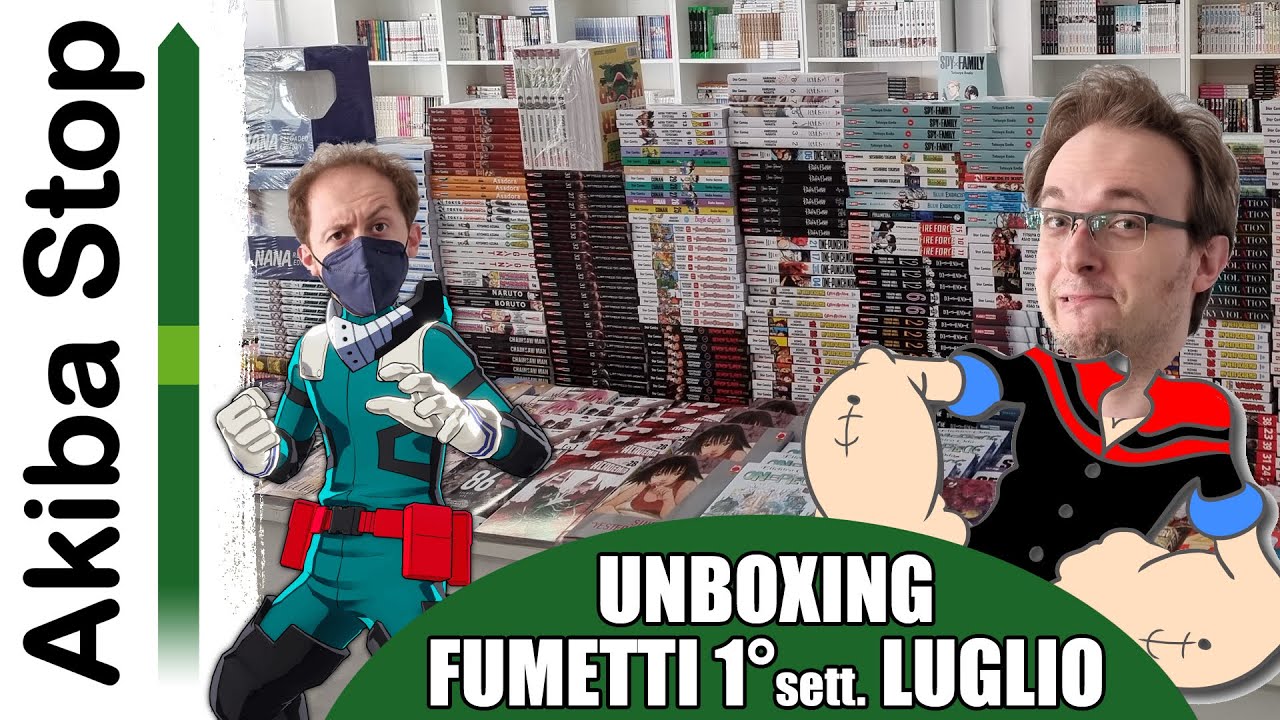 [UNBOXING] Novità Fumetti e Gadget Prima Settimana di Luglio 2021