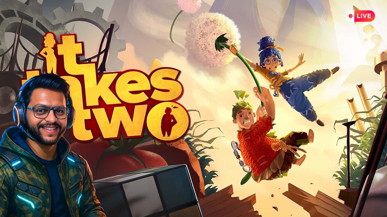 Aaj Ek Adventure Wala Game Khelenge! | IT TAKES TWO Walkthrough  | @professorgabbar3107