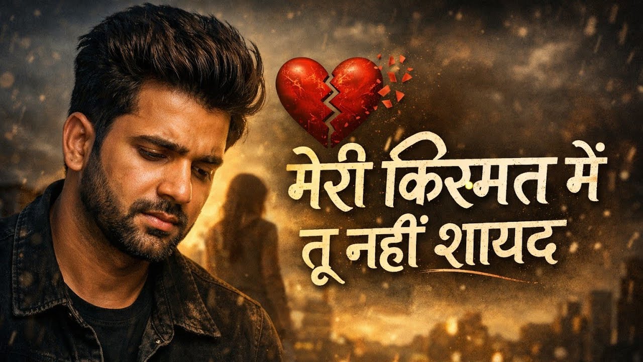 मेरी किस्मत में तू नहीं शायद 💔 | Heart Touching Sad Song 2026 | Very Emotional Hindi @SurviMusic-SR 