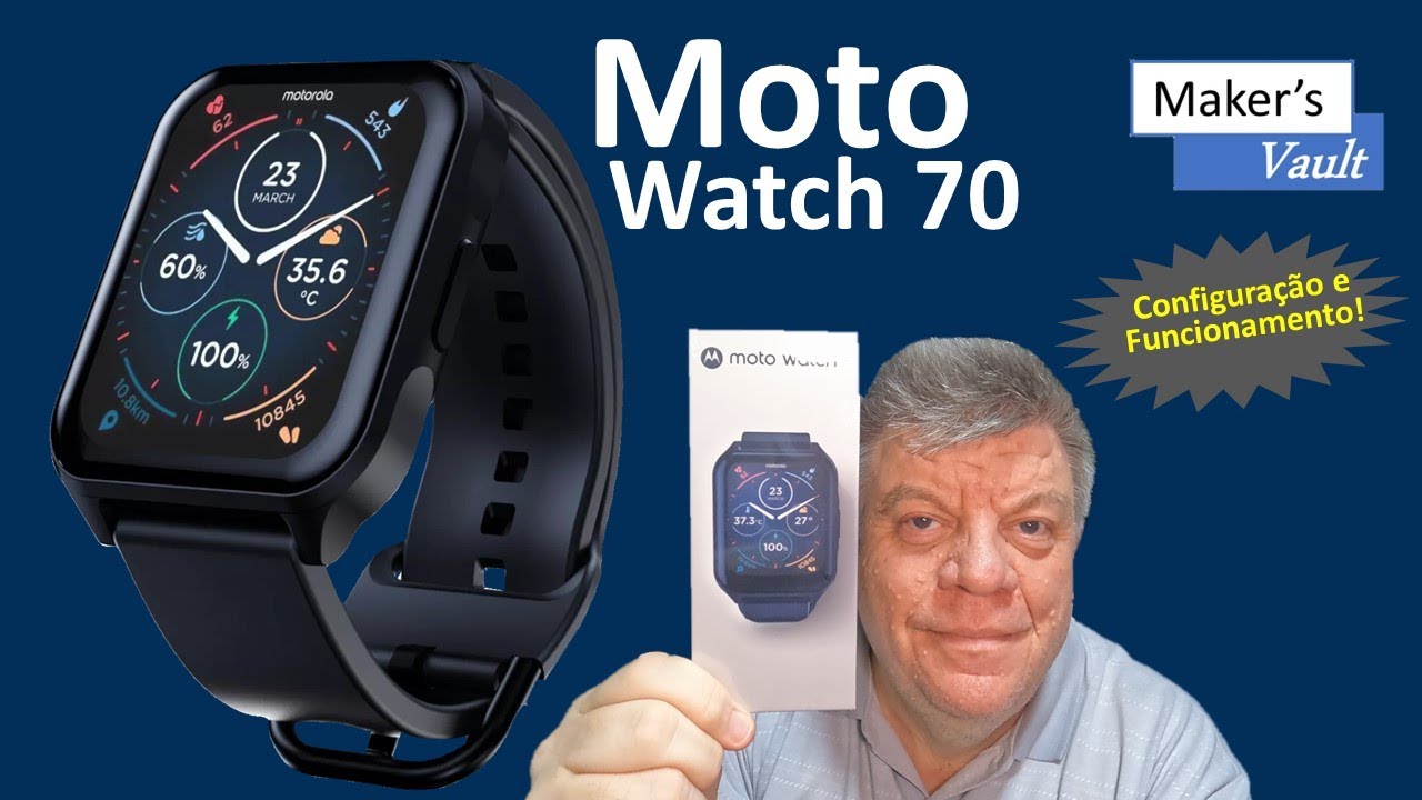 Moto Watch 70: Um Smartwatch com a grife Motorola – Configurações e Funcionalidades