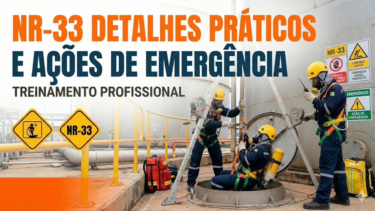 Treinamento NR-33: Detalhes Práticos e Ações de Emergência