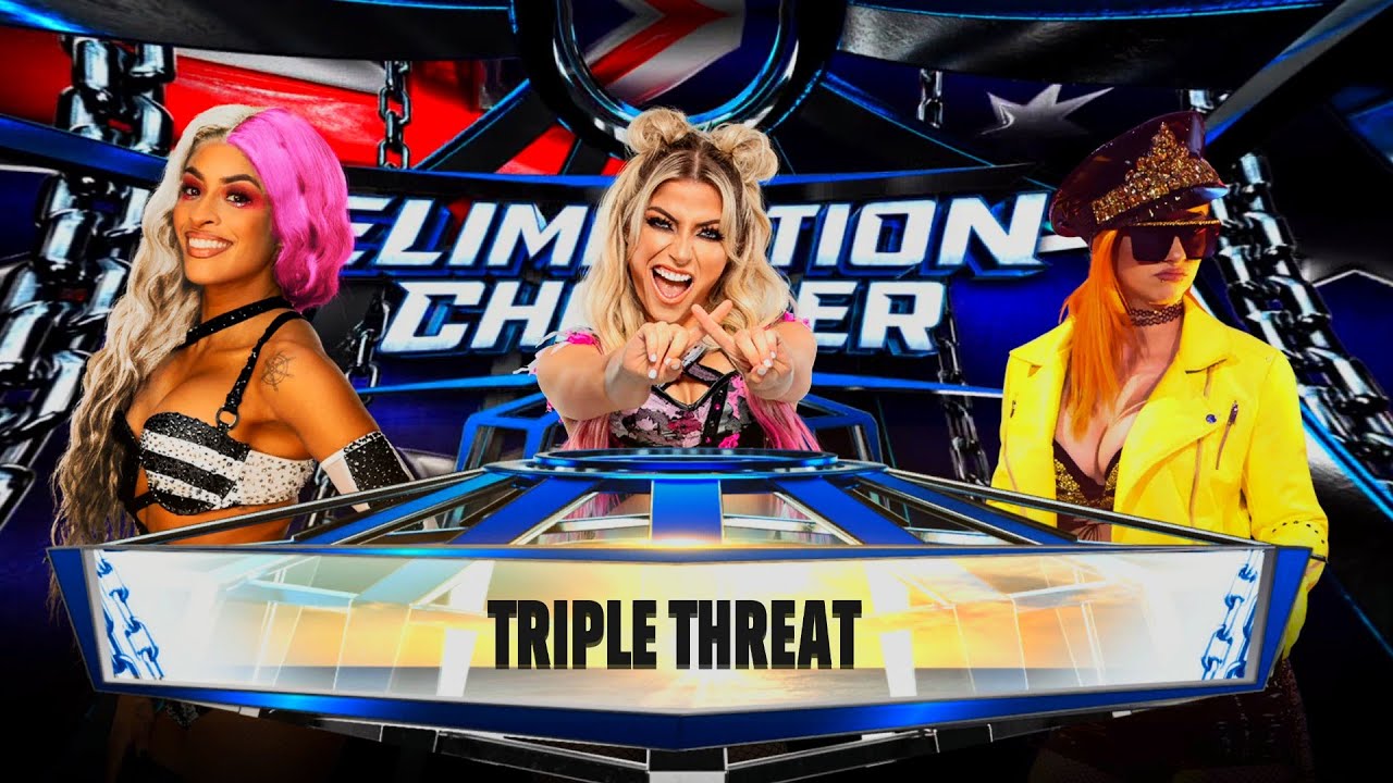 WWE FULL MATCH: Alexa Bliss vs Zelina Vega vs Gigi Dolin :ELIMINATION CHAMBER ,Feb 19,2026(WWE 2K25)