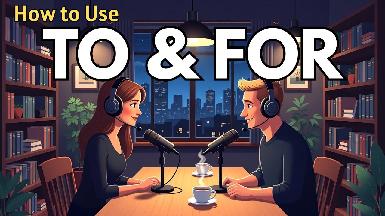 How to Use TO and For in Everyday Conversations || English for Beginners