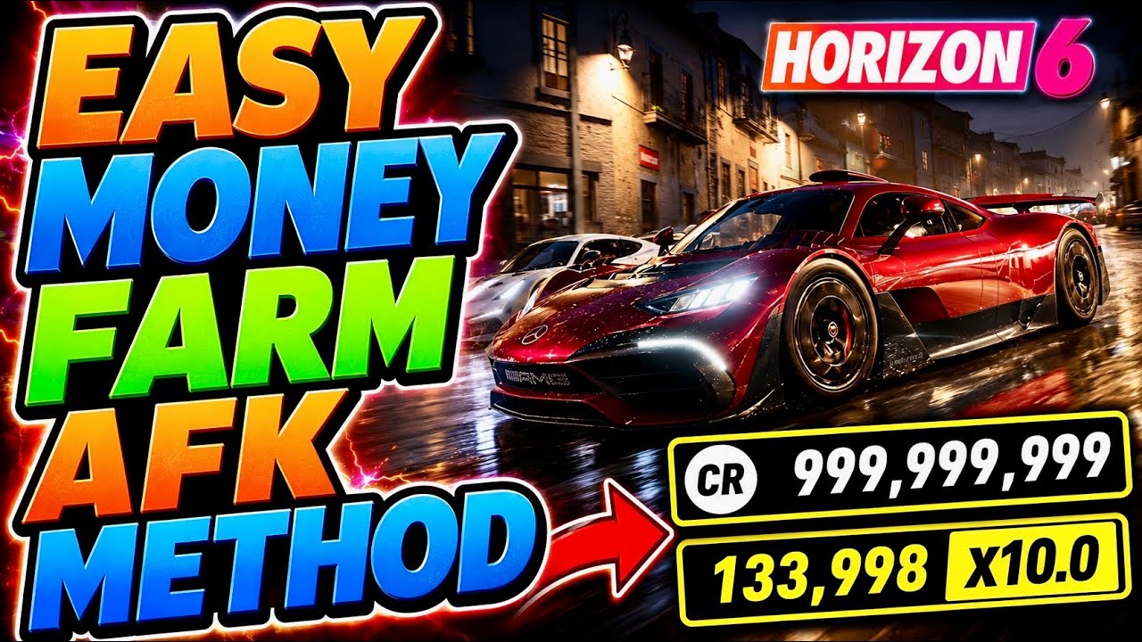 Этот способ заработка денег в Forza Horizon 6 неработоспособен (пассивные кредиты).