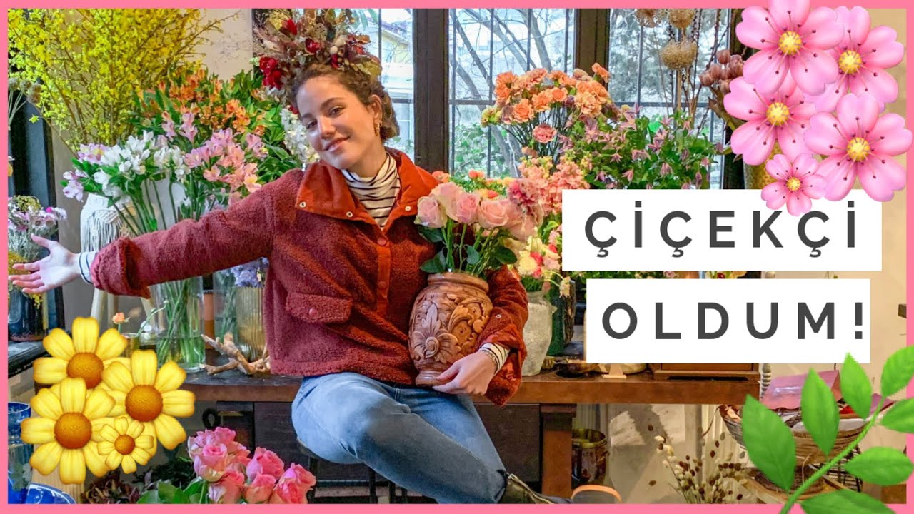 MESLEKLERİ DENİYORUM!! #1 🛠 | Bir Günlüğüne Çiçekçi Oldum!🌸  #CansuNeYapsin