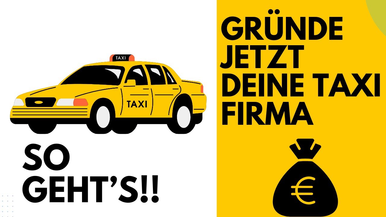 Taxifahrer in Deutschland🤑: Gründe JETZT deine eigene Firma und starte erfolgreich! Tipps & Tricks👌