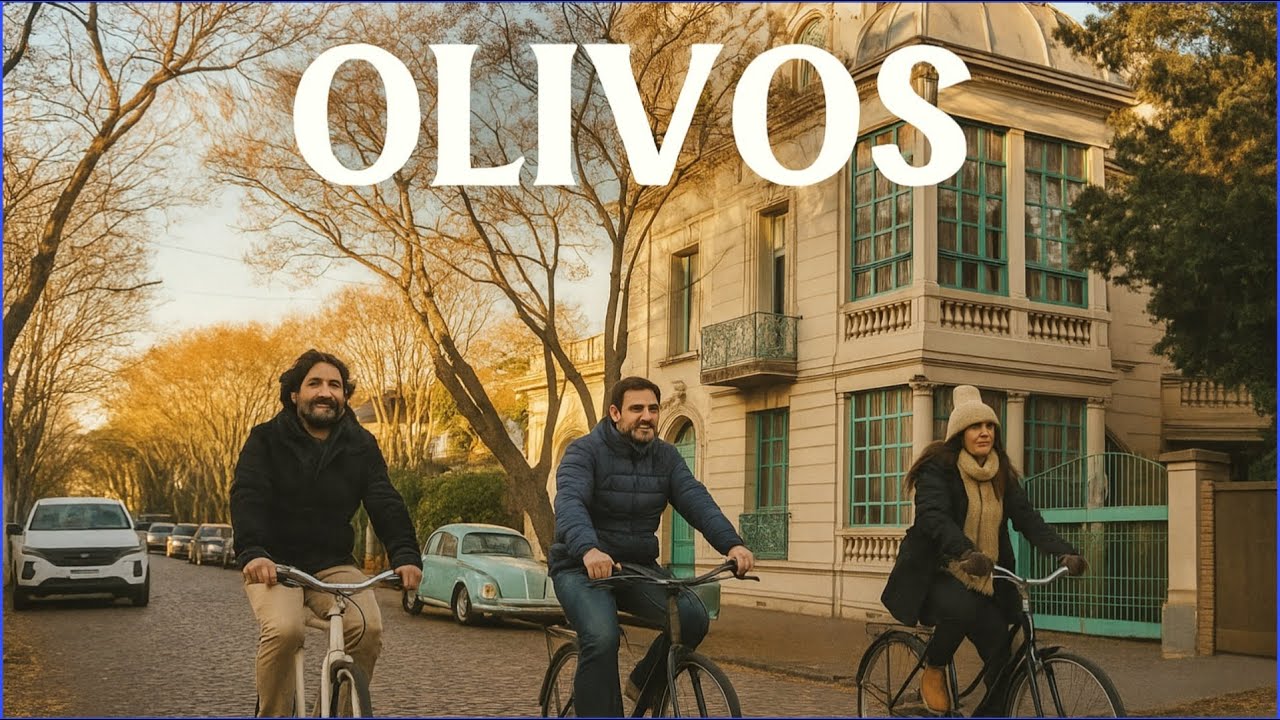【4K】Hermoso Atardecer por el Barrio de OLIVOS, Provincia Buenos Aires | Walking Tour