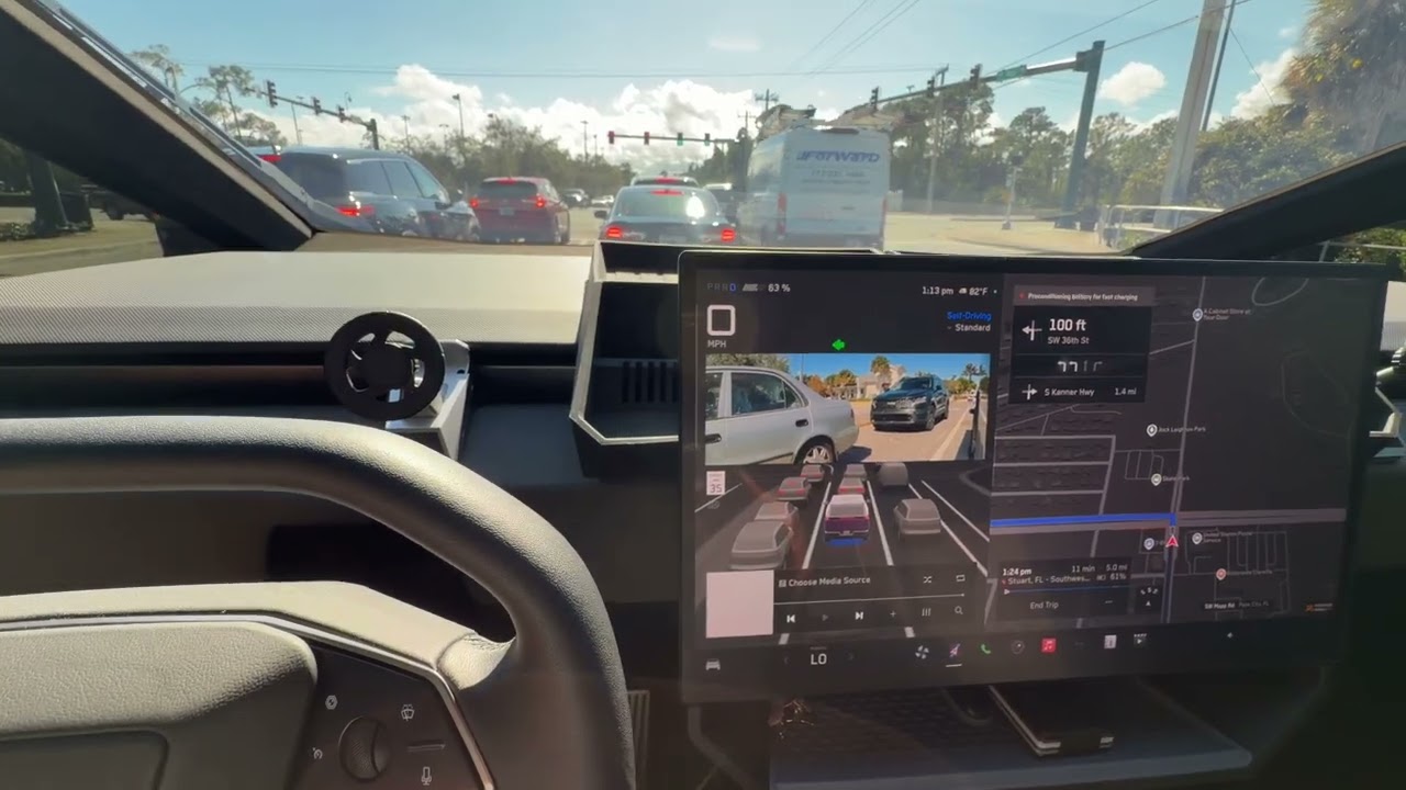 Tesla Cybertruck! How to drive & supercharge it?