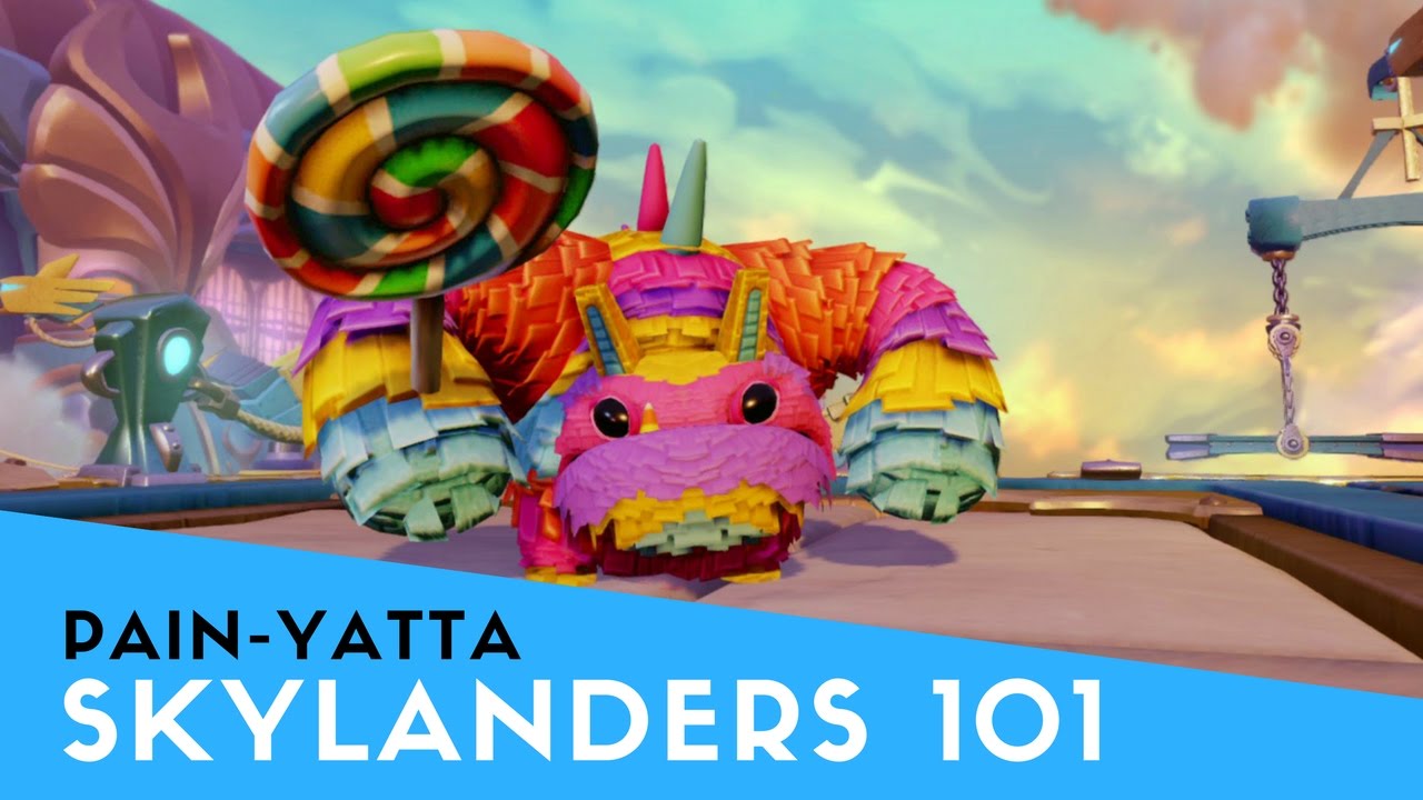 Skylanders 101 Pain Yatta with Face Cam