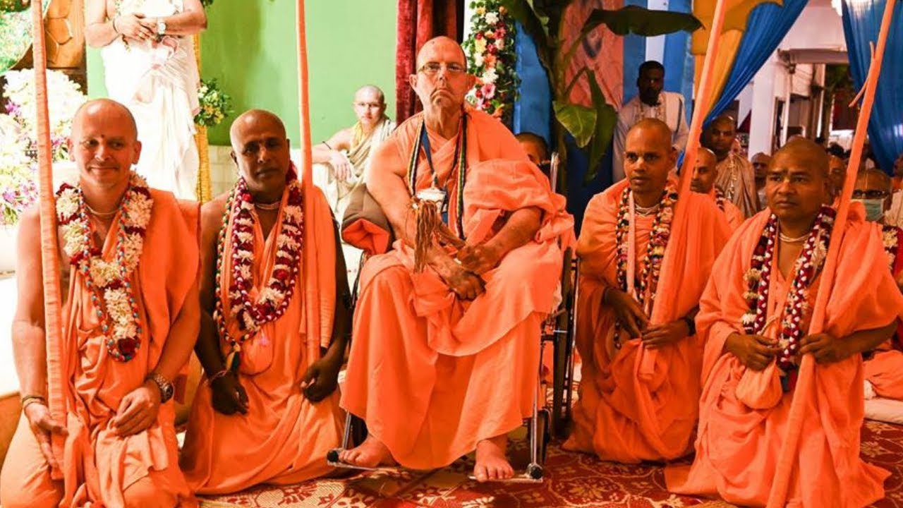 Sannyasa Initiation Ceremony, Gaura Purnima 2019 @ISKCON Mayapur