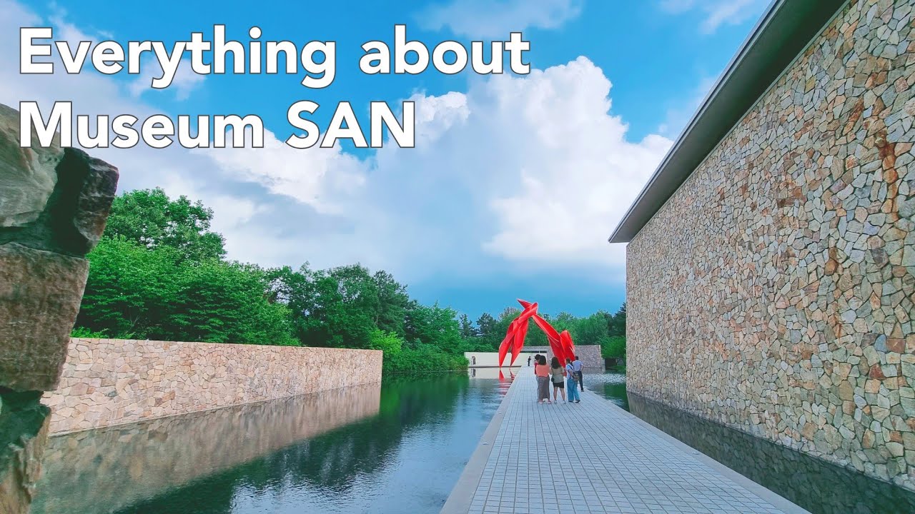 뮤지엄 산의 모든 것 : Museum San Ando Tadao 강원도 원주 여행 | 정원 보여주는 남자