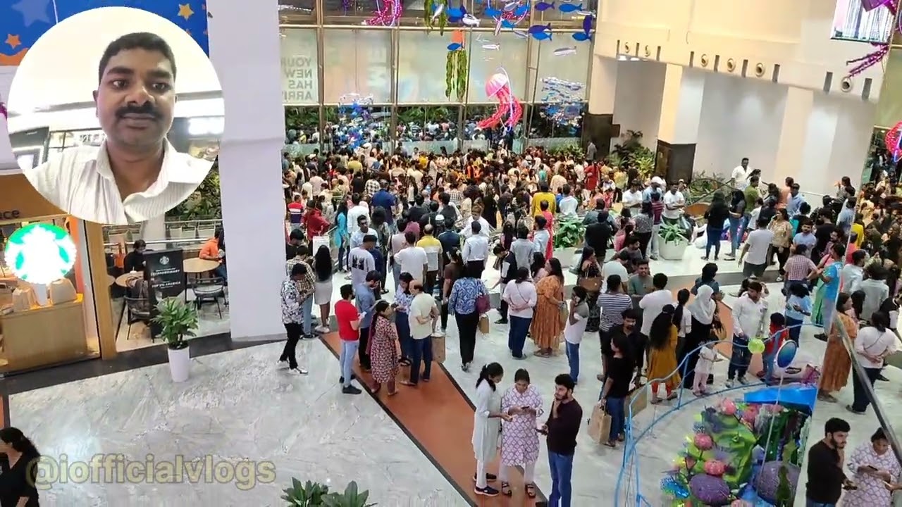Sarath City Capital Mall crowd | శరత్ సిటీ క్యాపిటల్ మాల్ | sarath city capital mall@iofficialvlogs