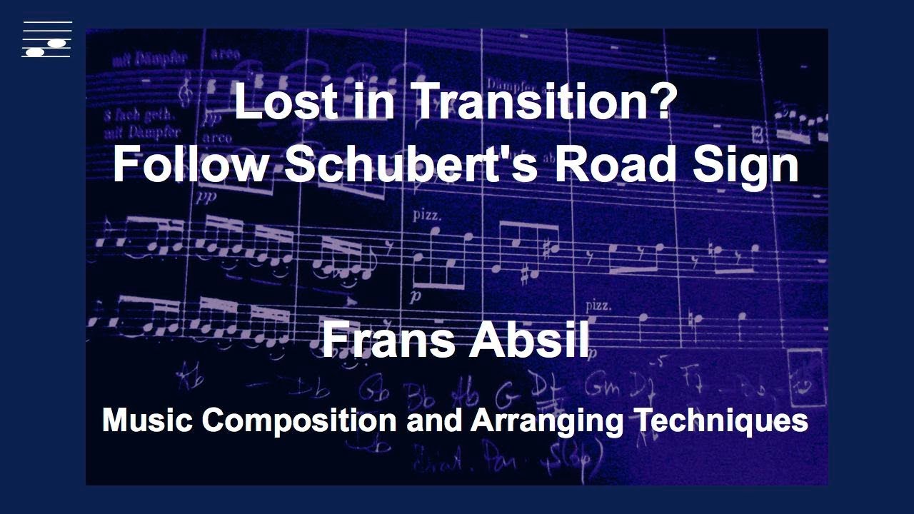 Lost in Transition? Follow Schubert’s Road Sign