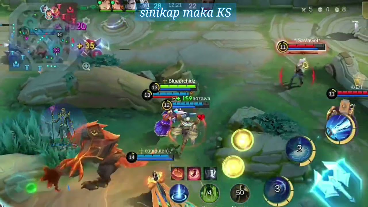 Kundi'y wala sanang score 🙃 #mlbb #layla 