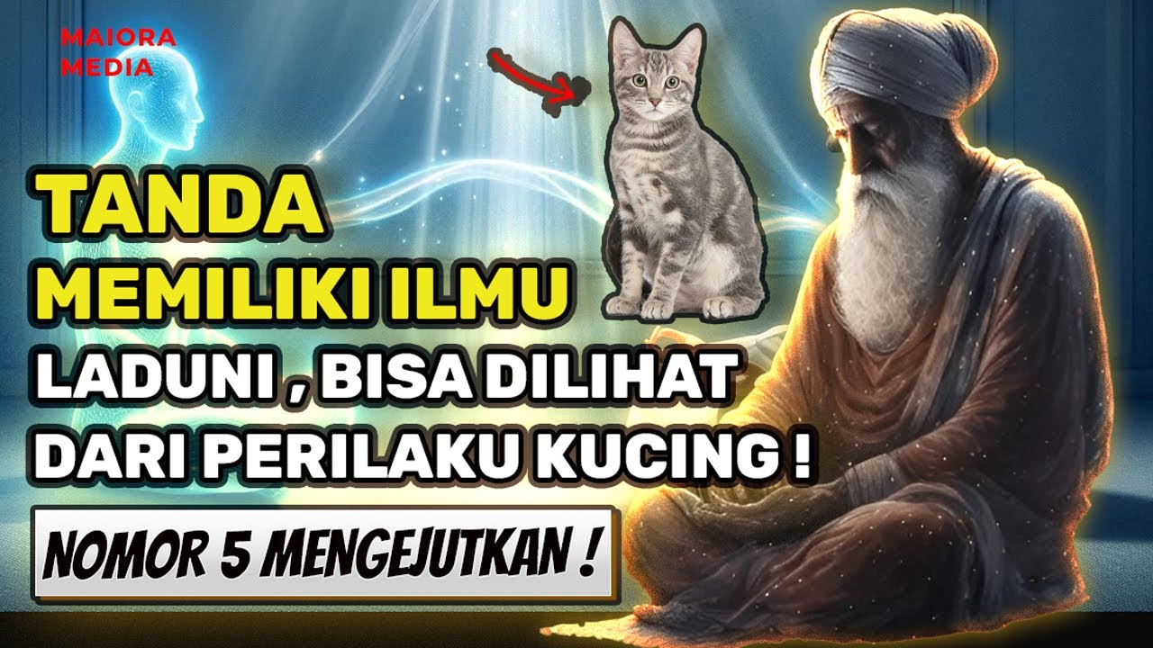 MENGEJUTKAN❗ 5 Perilaku Kucing Yang Menandakan Anda Pemilik Ilmu Laduni Sakti!
