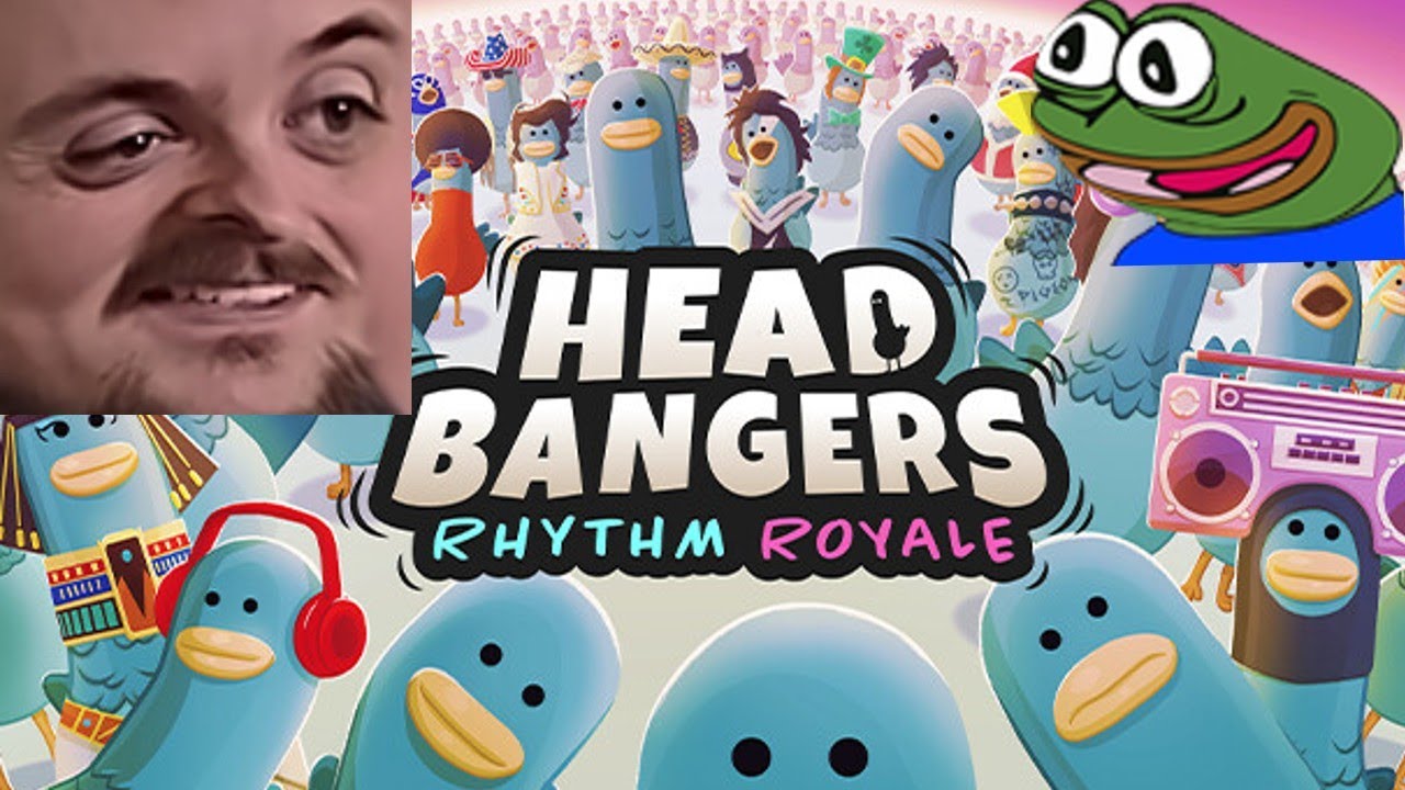 Forsen Plays Headbangers: Rhythm Royale with Streamsnipers