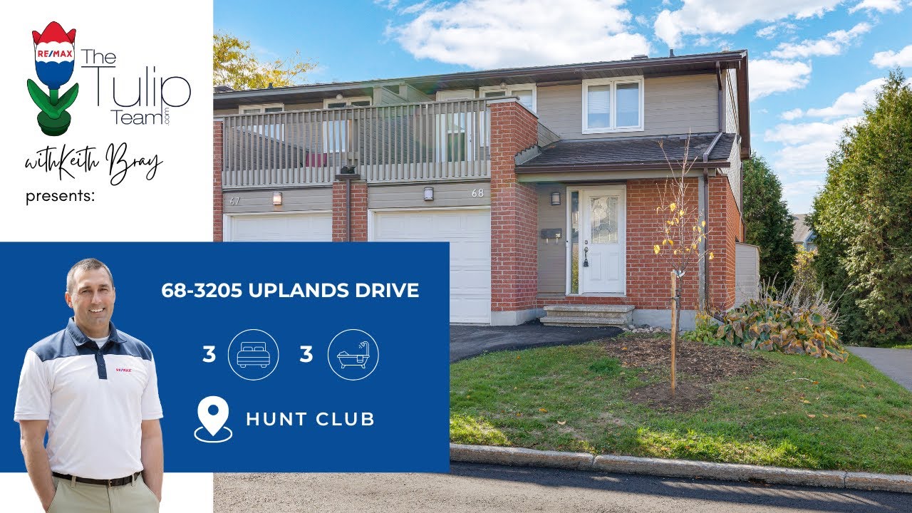 68-3205 Uplands Drive | Beautiful End-Unit Townhome Backing Onto Green Space