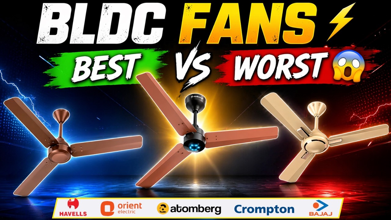 Top 5 Best BLDC Ceiling Fans in India 2026 🌀 Brand Comparison & Buying Guide