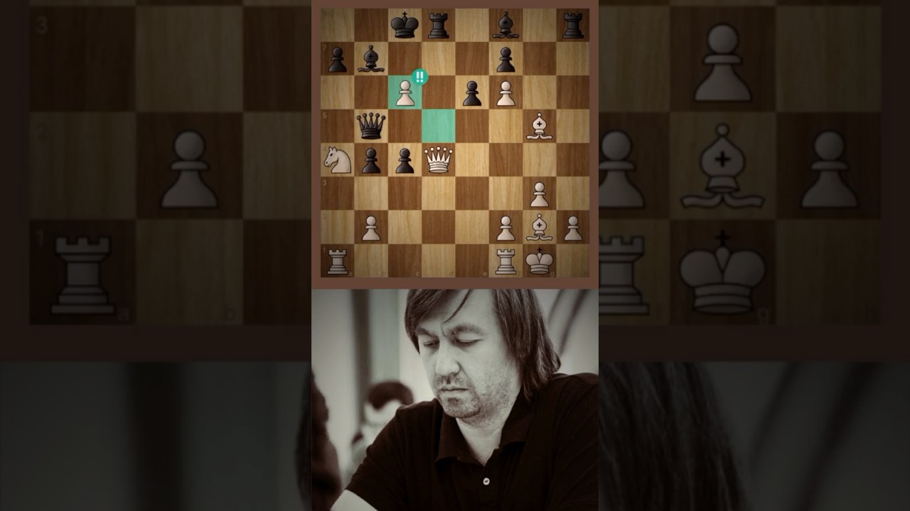 8 Great Moves - Gata Kamsky Immortal Game ✨✨ #chess #chesstactics #gatalkramsky #shorts