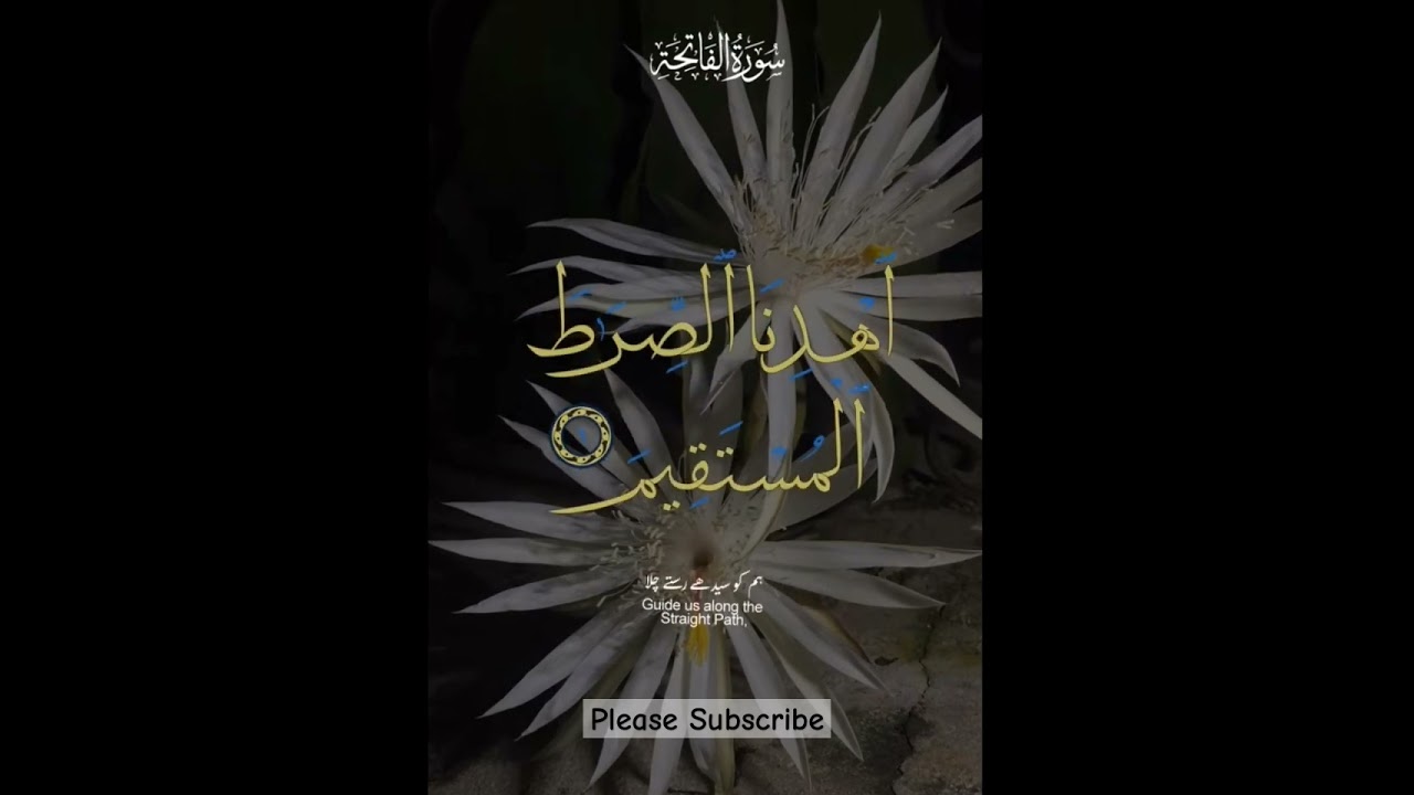 #SuratulFateha | #MostCalmingRecitation😇 | #Recitor-Omar Hashim Al-Arabi
