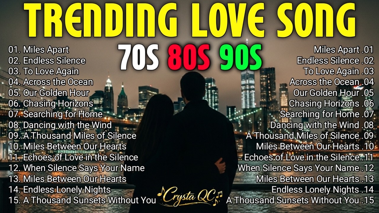 The Most Beautiful Romantic Love Songs Ever Made 🌹 70s 80s 90s | Trending Love Songs Mix
