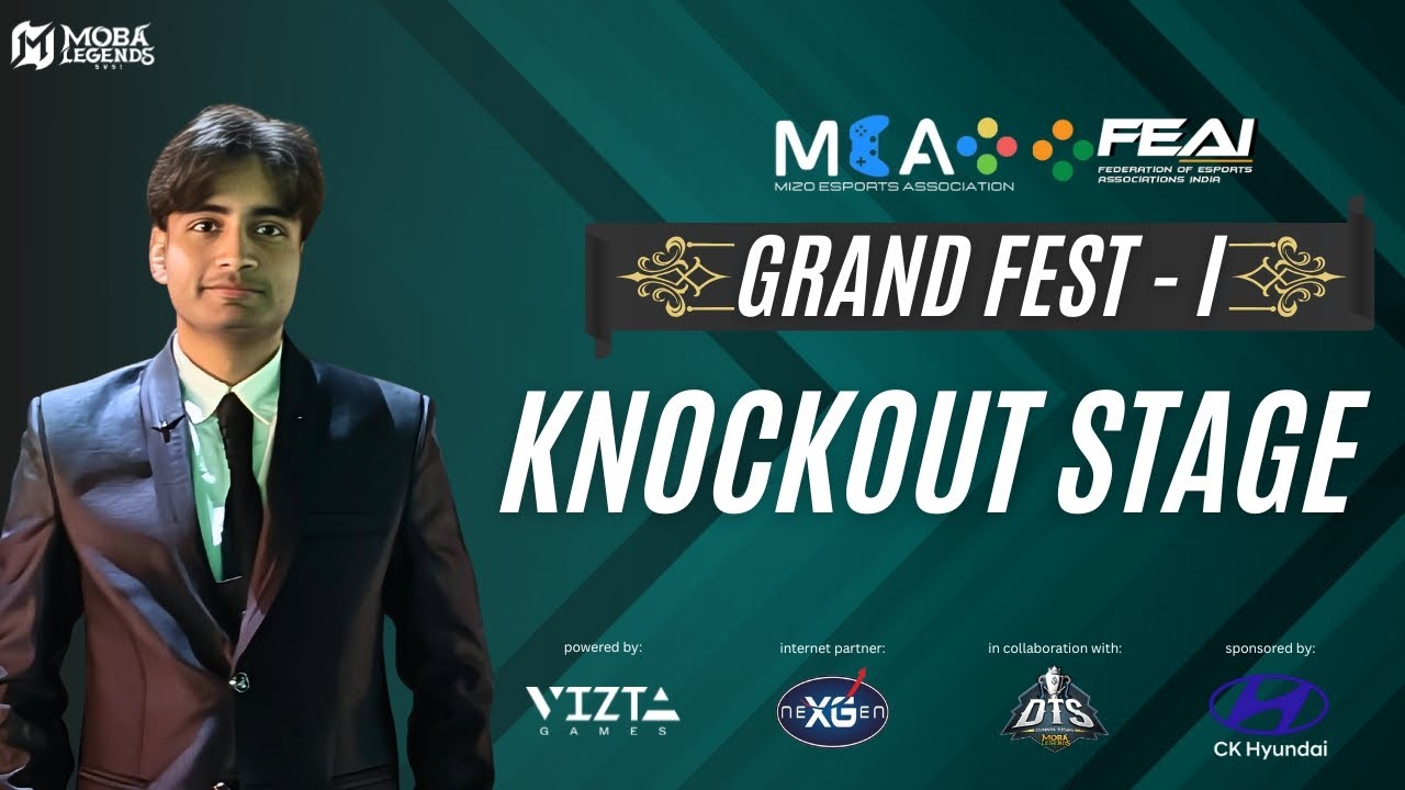 MEAxFEAI Grand Fest - I : Knockout Stage Day - 1 : MOBA Legends 5v5