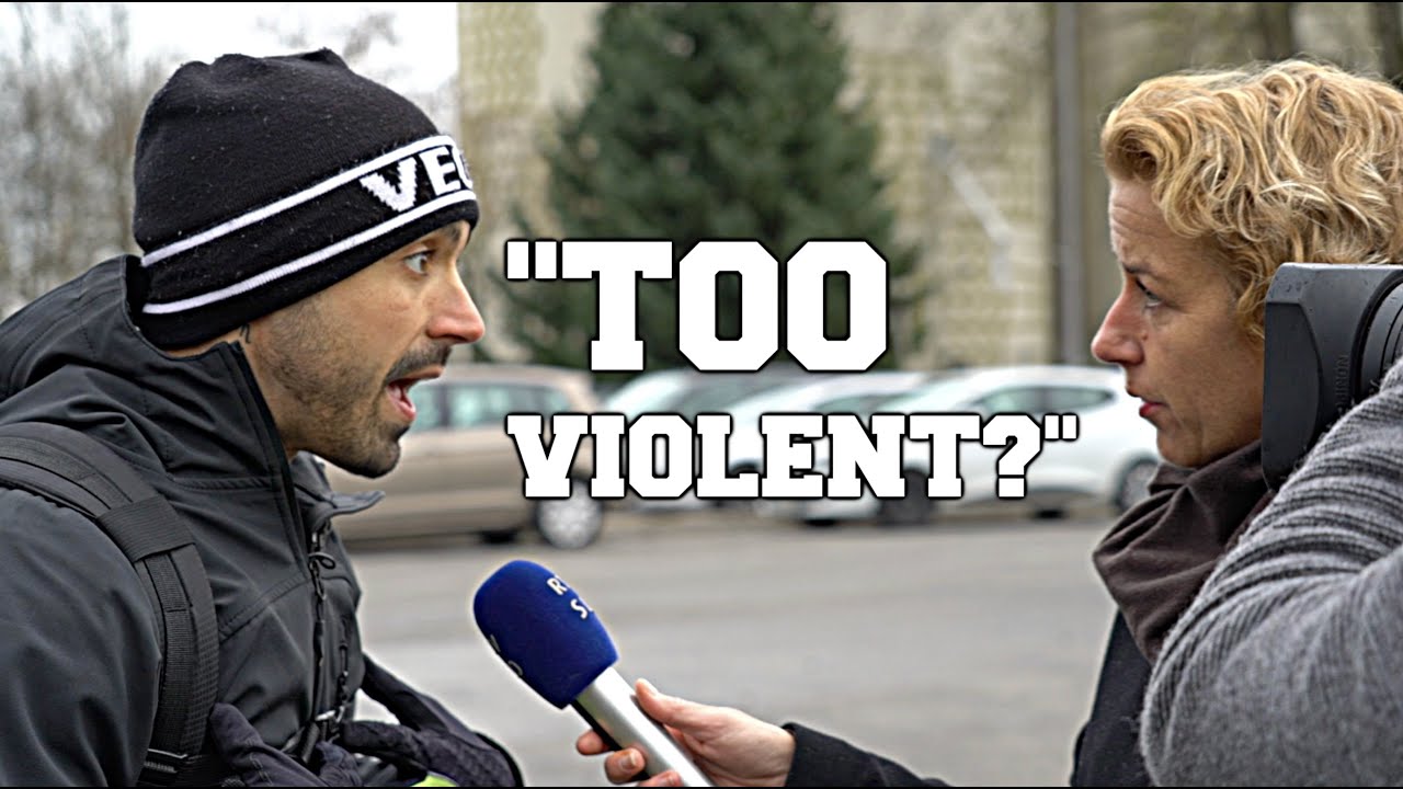 TV PRESENTER CLAIMS VEGAN ACTIVISM IS 'TOO VIOLENT' [Part 1]